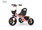 Kinderkinderkleinkind-Dreiradfahrt auf 3 Räder fahren rosa Last 30KG rad